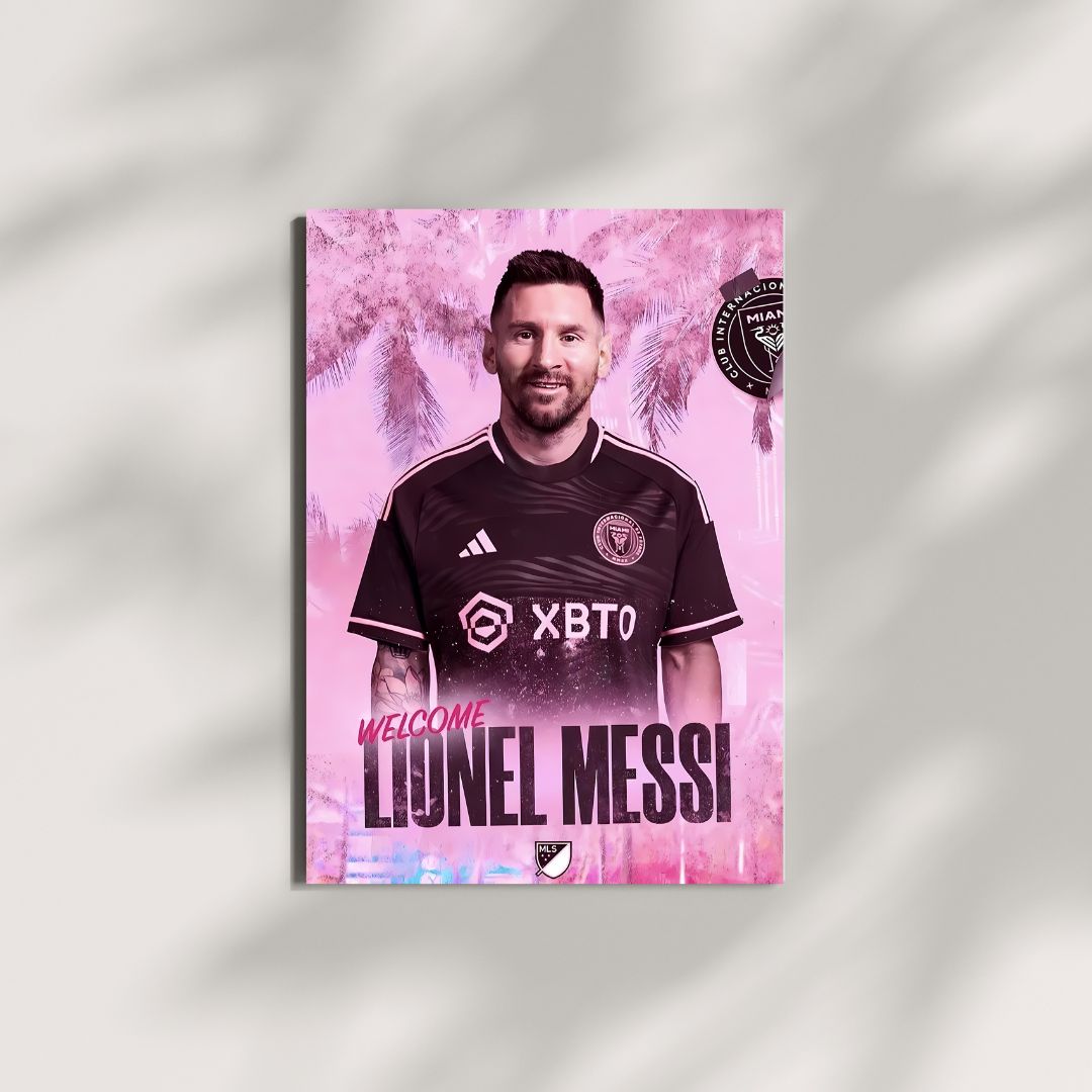 Messi Inter Miami #05 | US Open Cup final | Messi #03 | FootBall Poster | Posterite