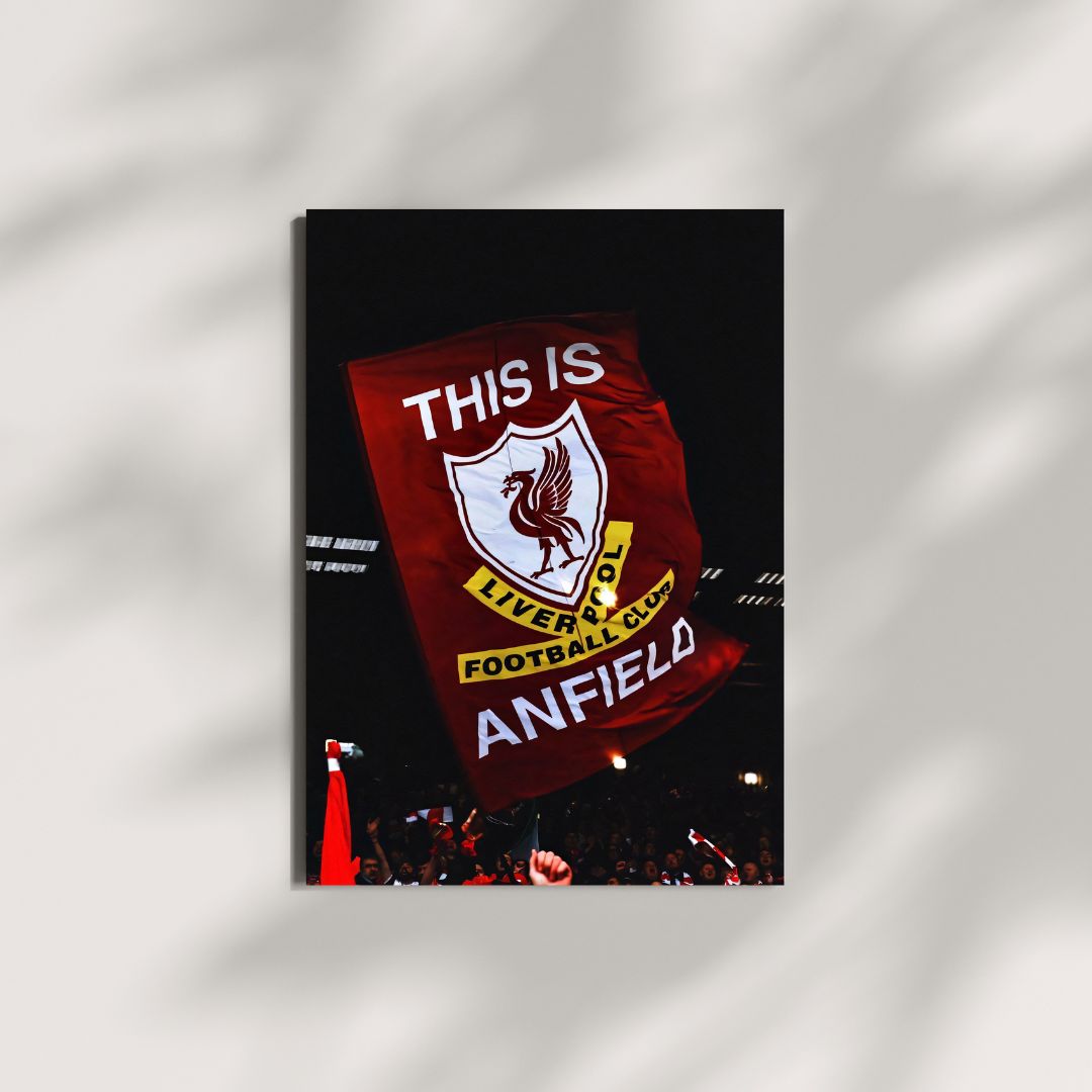 The Reds on Anfield Stadium | Liverpool | FootBall Poster | Posterite