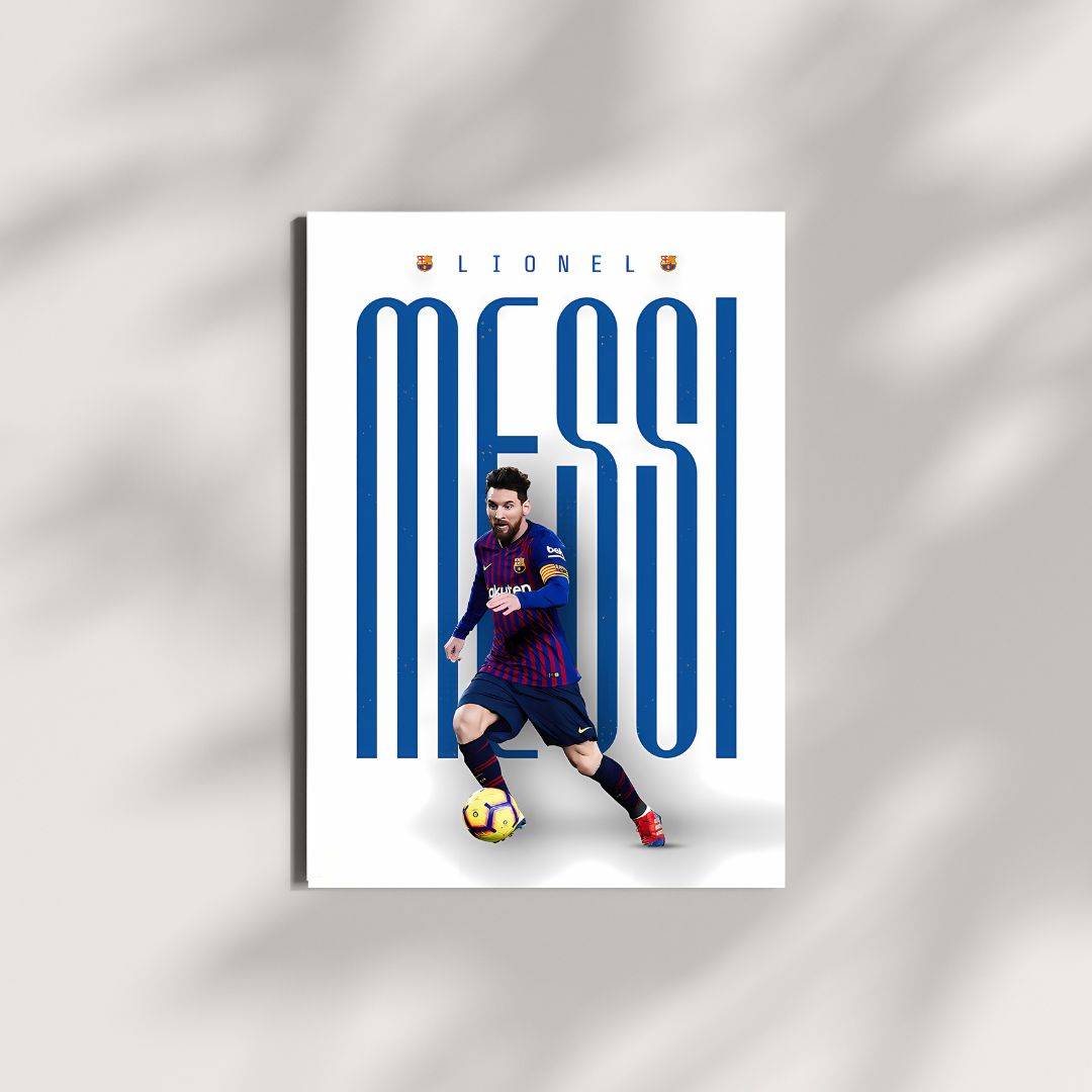 Lionel Messi | Messi #01 | FootBall Poster | Posterite