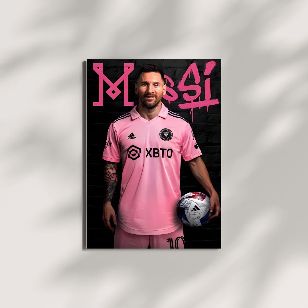 Messi Inter Miami #06 | US Open Cup final | Messi #03 | FootBall Poster | Posterite