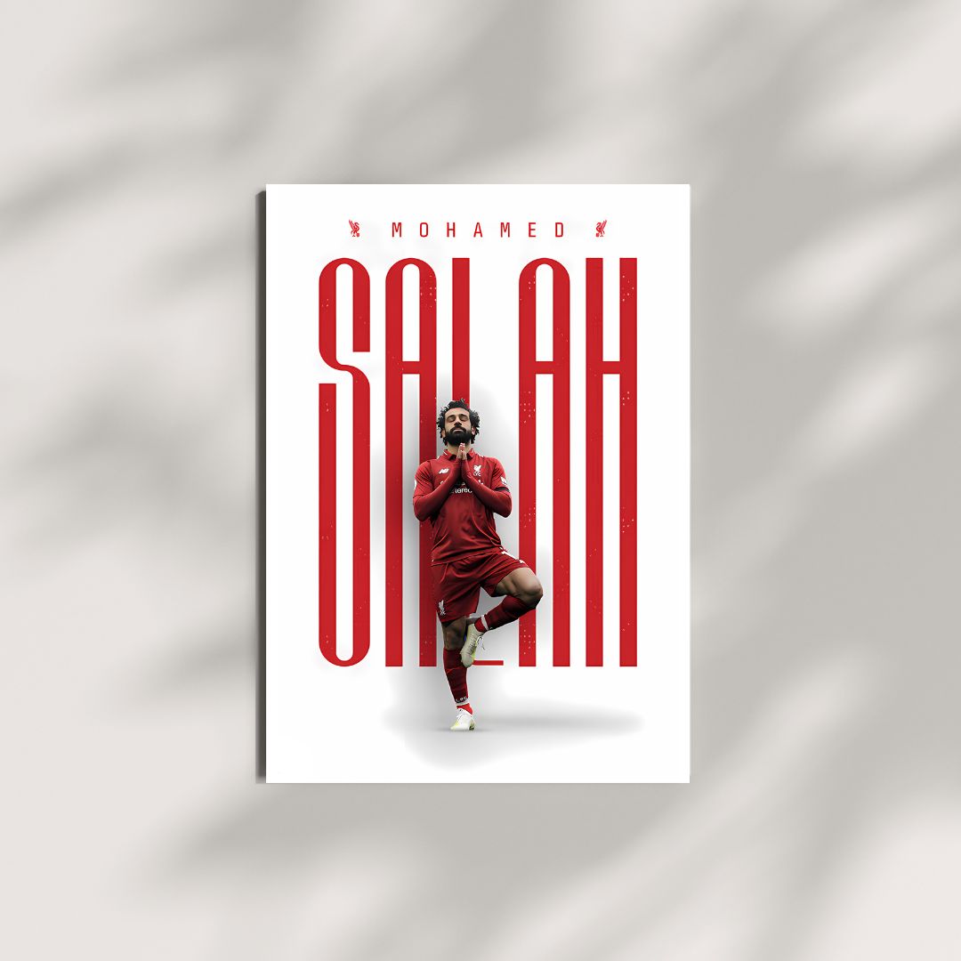 Mohamed Salah | SALAH #02 | FootBall Poster | Posterite