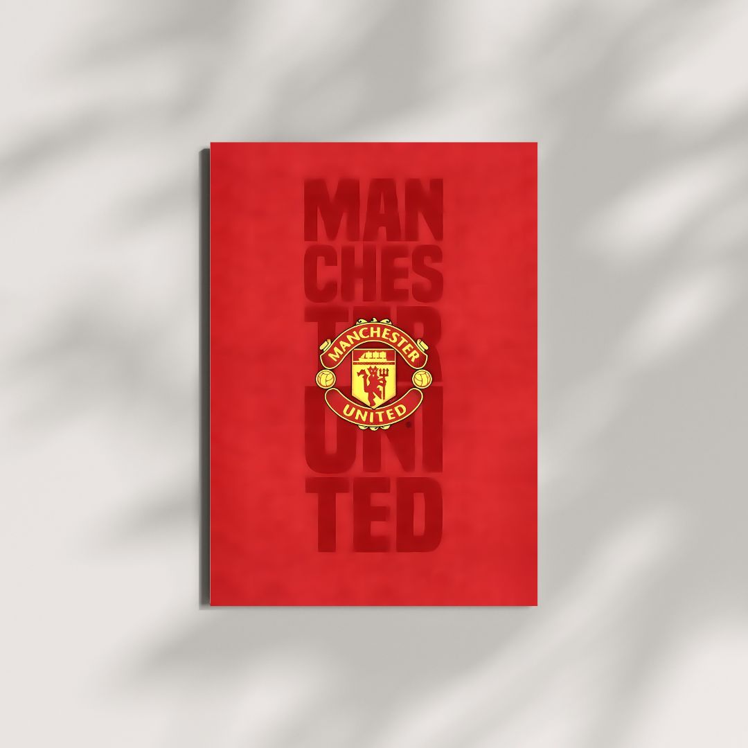 SYMBOL OF PRIDE | MANCHESTER UNITED | FootBall Poster | Posterite