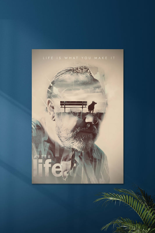 AFTER LIFE | Ricky Gervais | Movie Poster