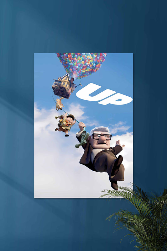 A Floating House | UP | Disney Movie Poster