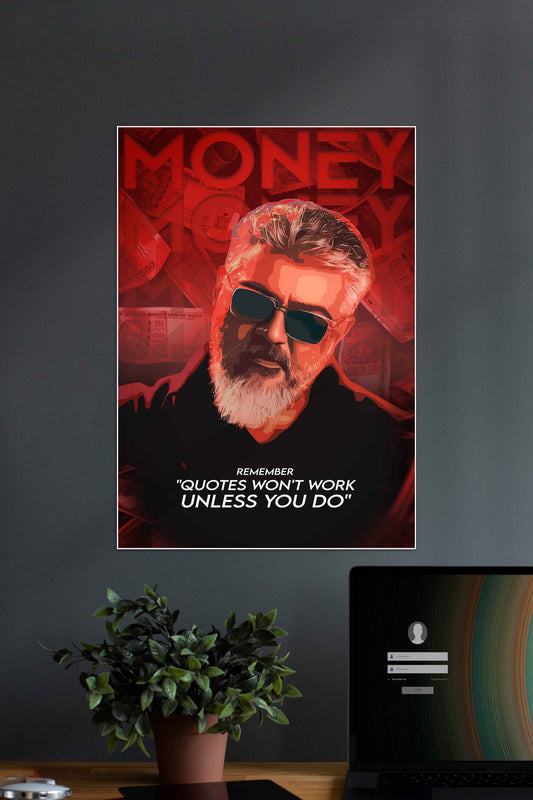 MONEY MONEY Ajith Kumar | Kollywood | Movie Posters