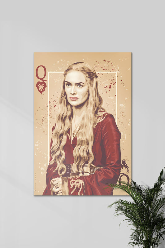 Cersei Lannister Playing Card | GOT#01 | Series Poster