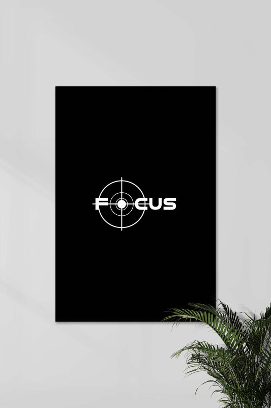 FOCUS #02 | GYM | Motivational Poster