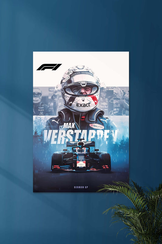 GERMAN GP MAX VERSTAPPEN | Formula One | F1 POSTERS