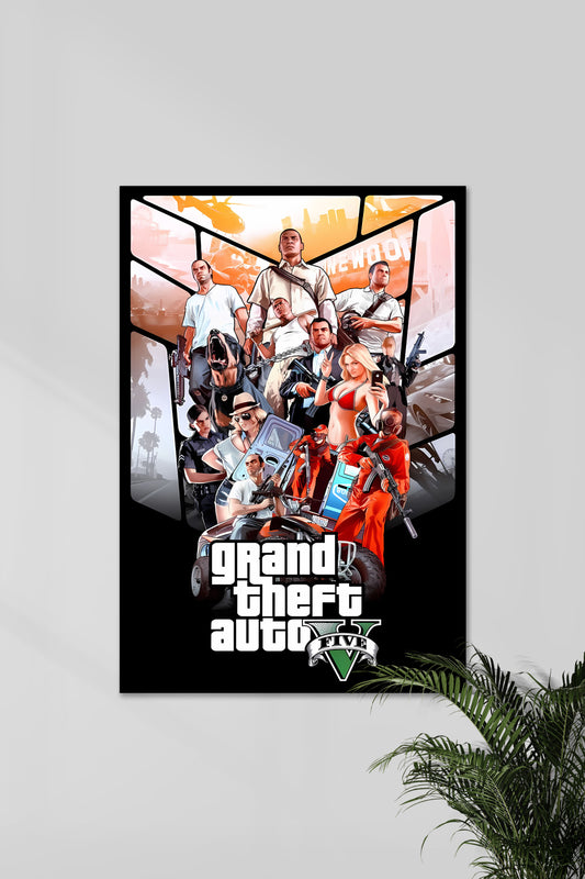 GTA V | GTA | GAME POSTERS