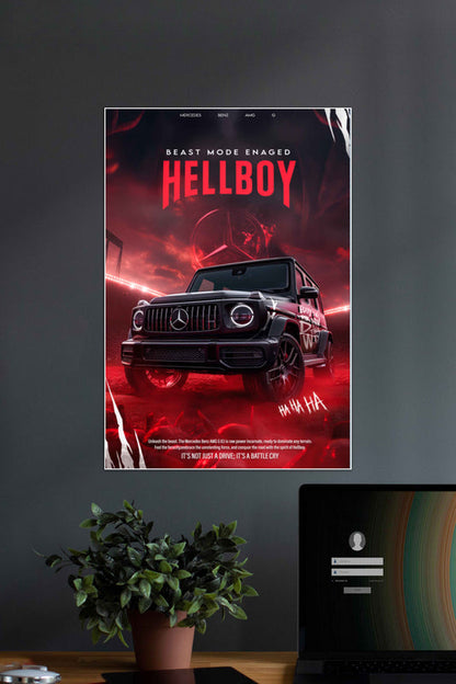 HELLBOYx MERCEDES BENZ G | CONCEPT CARS #08 | CAR POSTERS