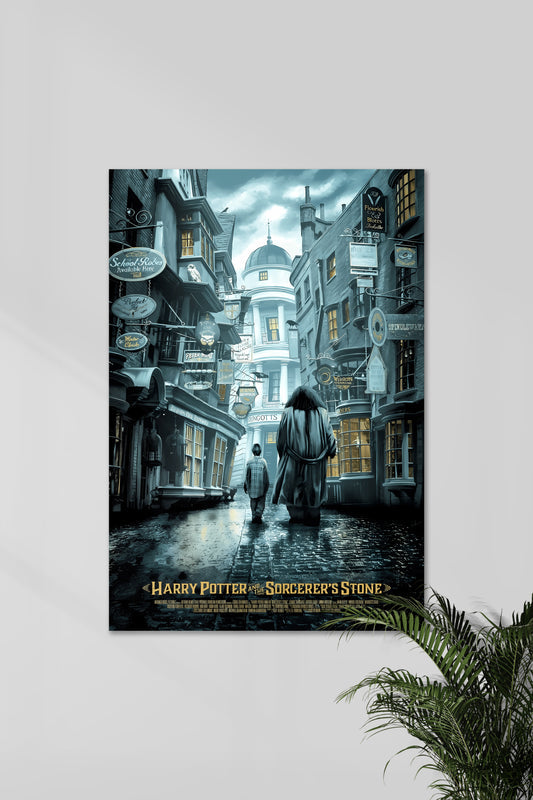 Harry Potter and Rubeus Hagrid | HARRY POTTER | MOVIE POSTERS