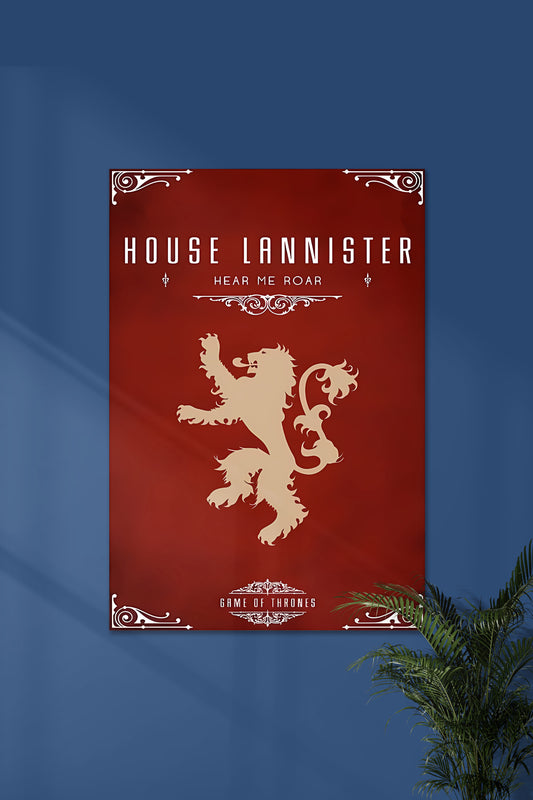 House Lannister x Game of Thrones | GOT#02 | Series Poster