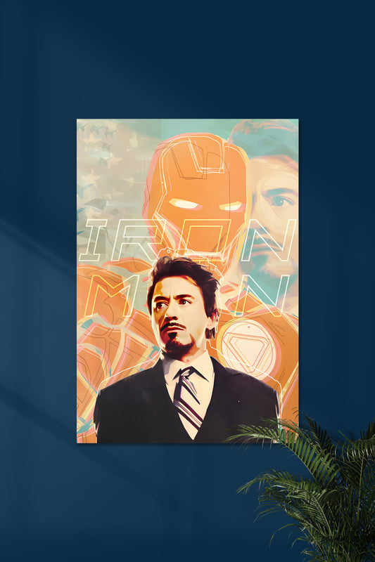 I Am Iron Man #02 | Tony Stark | MARVEL POSTER