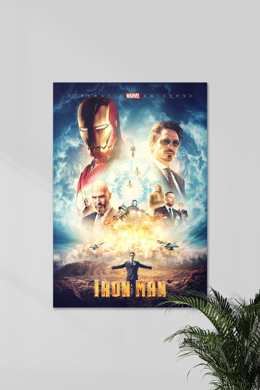 I Am Iron Man | Tony Stark | MARVEL POSTER