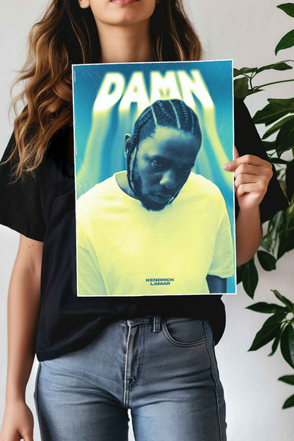 DAMN | Kendrick Lamar | Music Artist Poster