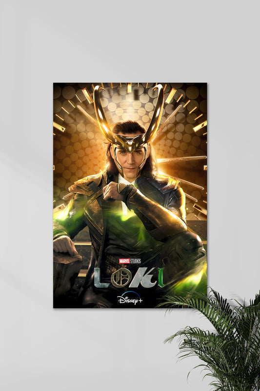 Loki| God Of Mischief | MARVEL POSTER