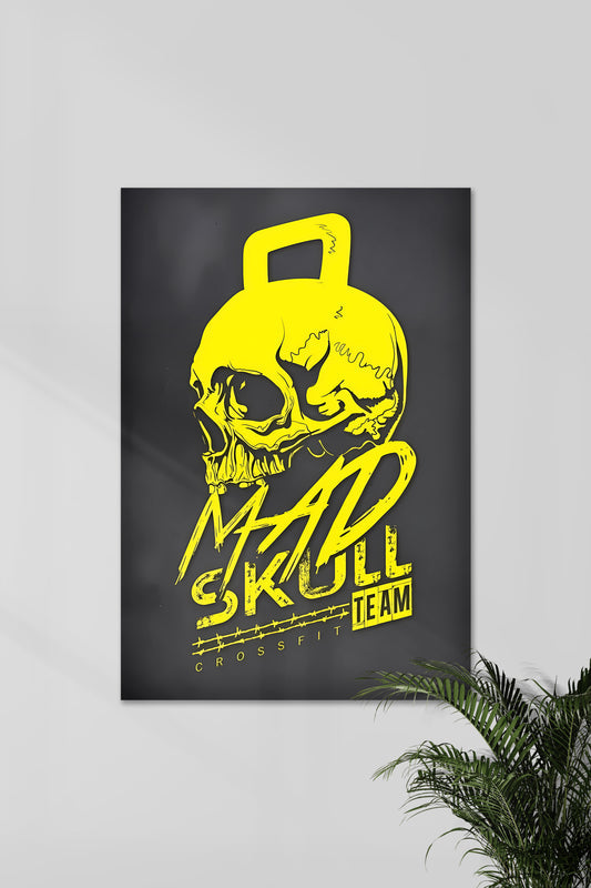 MAD SKULL TEAM | CROSS FIT | Gym Poster