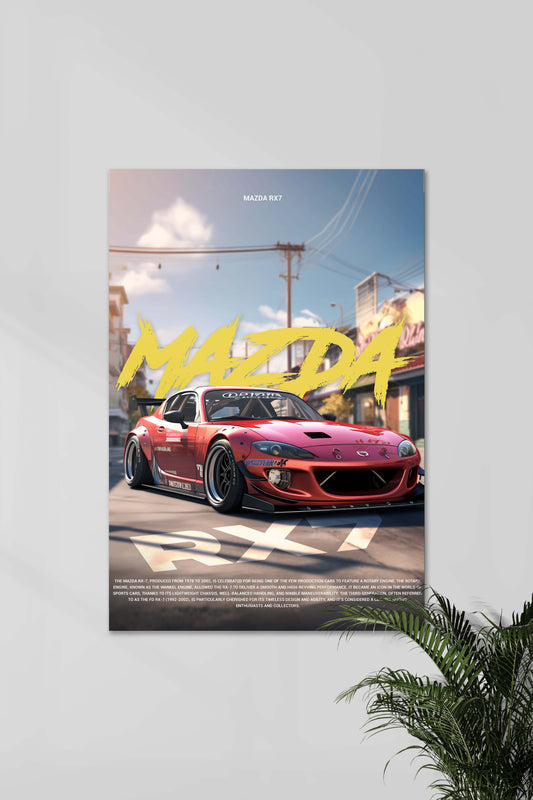 MAZDA RX7 | CONCEPT CARS #04 | CAR POSTERS