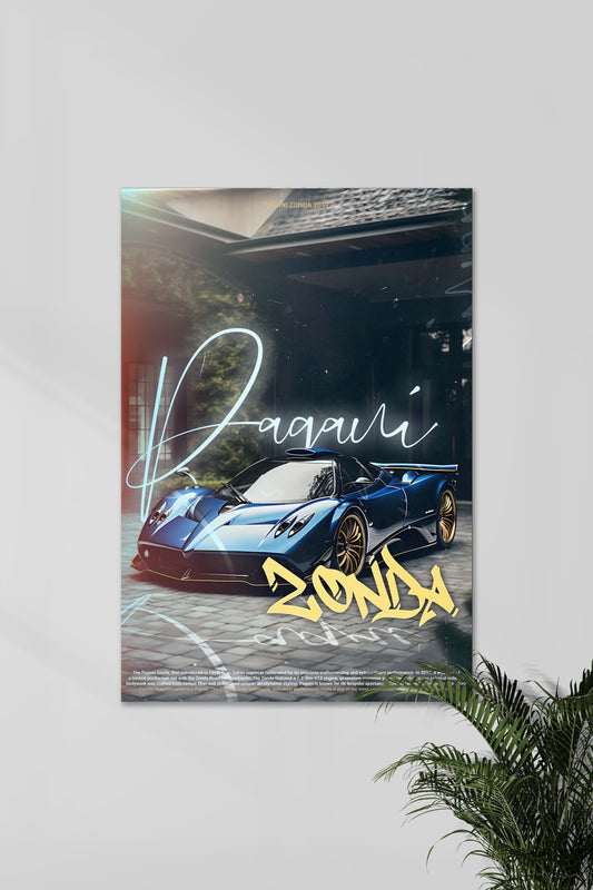 PAGANI ZONDA | CONCEPT CARS #05 | CAR POSTERS