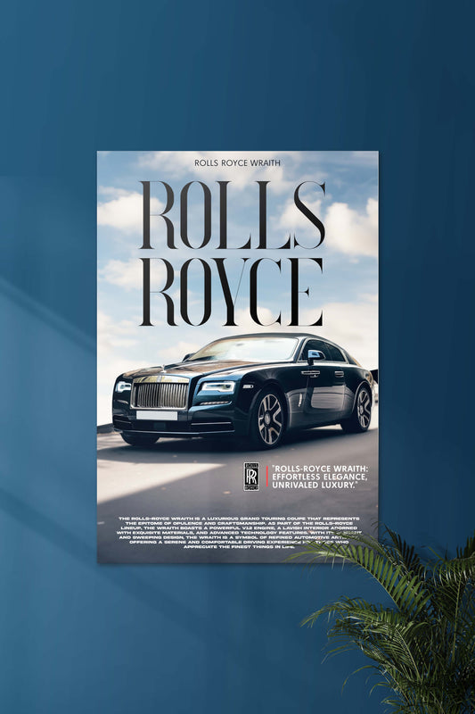 ROLLS ROYCE WRAITH | CONCEPT CARS #06 | CAR POSTERS