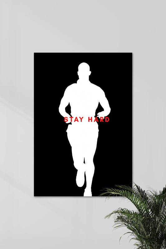 STAY HARD | GYM SET | Motivational Poster