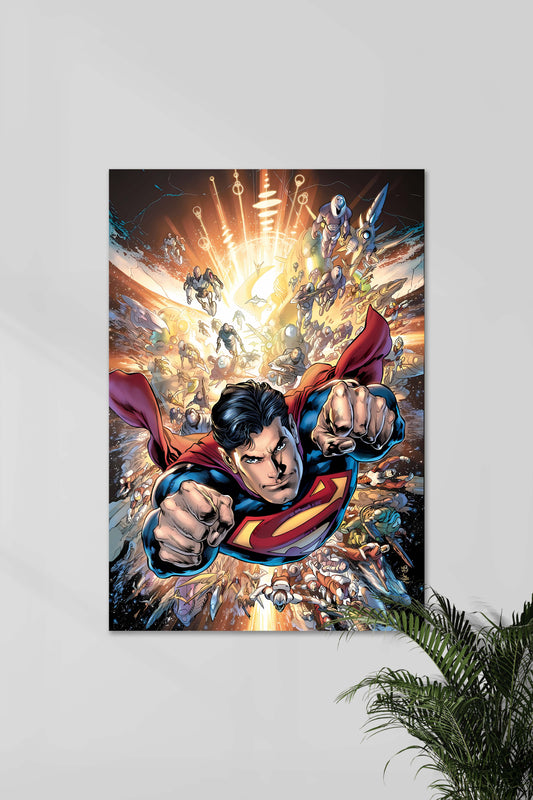 SUPERMAN COMIC FLY | Super Man | DCU POSTER