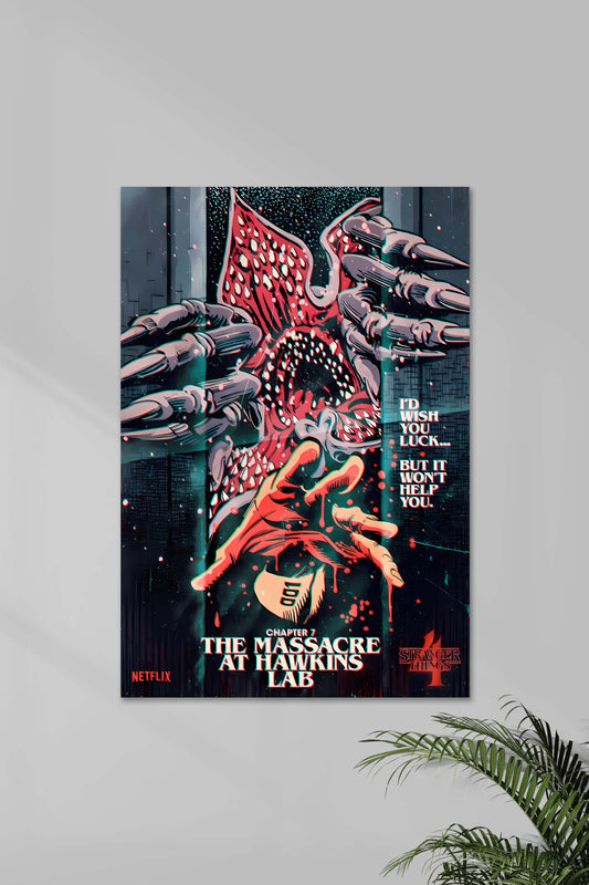 Stranger Things Chapter 7 | Stranger Things #06 | Netflix | Series Poster