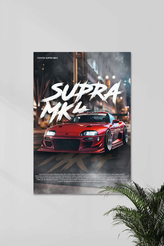 TOYOTA SUPRA MK4 | CONCEPT CARS #04 | CAR POSTERS