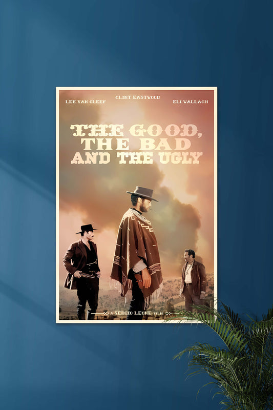 The Good the Bad and the Ugly | A Sergio Leone Film | Cult Movies Poster