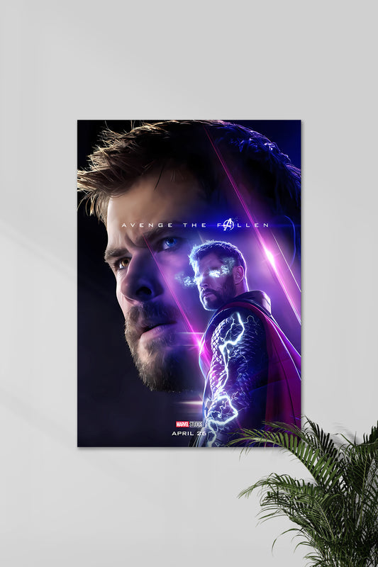 Thor Odinson | God of The Thunder | MARVEL POSTER