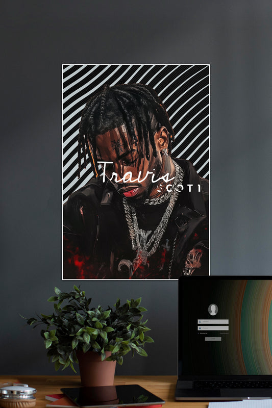 Travis Scott #01 | Trvais SCOTT | Music Artist Poster