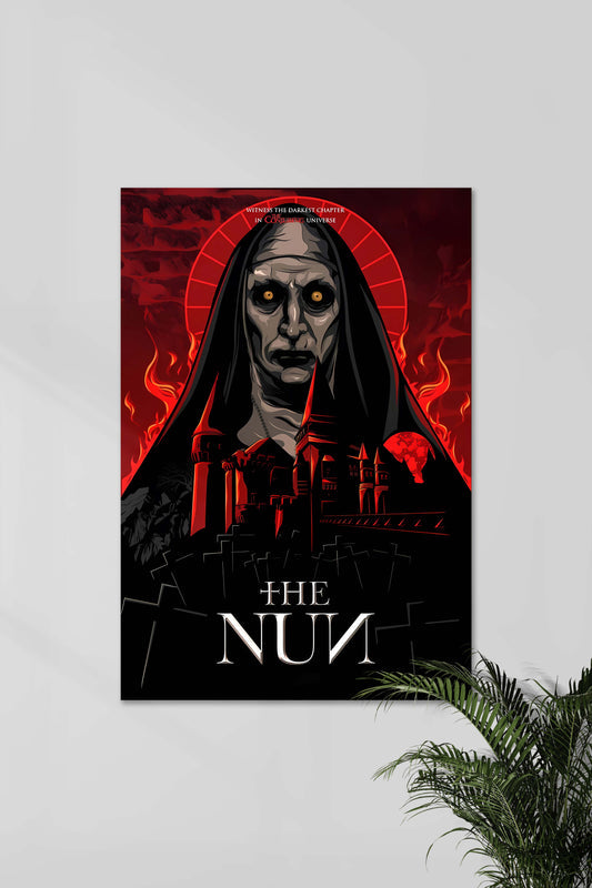 VALAK Vector Art | The NUN | Horror Movie Poster