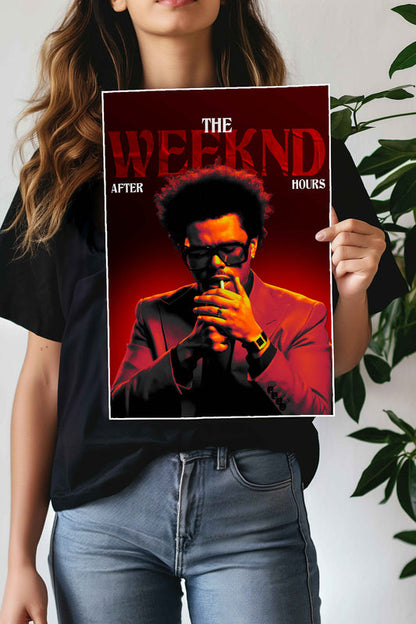 After Hours x The Weeknd | Music Artist Poster